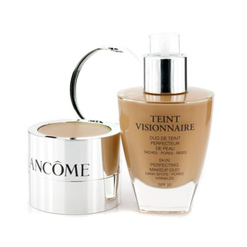 Lancome Teint Visionnaire Skin Perfecting Make Up Duo SPF 20 - # 045 Sable Beige 2pcs