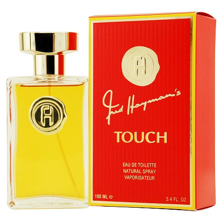 Fred Hayman Touch Gift Set - 3.4 oz EDT Spray + 1.0 oz EDT Spray + 6.7 oz Body Lotion + 6.7 oz Shower Gel