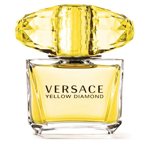 Versace Yellow Diamond Gift Set - 1.7 oz EDT Spray + 1.7 oz Body Lotion + 1.7 oz Shower Gel + 0.33 oz EDT Rollerball