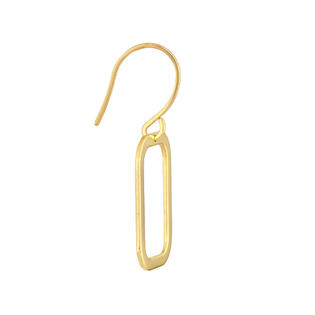14 kt gold fishing hook earings Fish Earring, / Pair adding dimension and refined elegance to an already striking design Jewelryweb 14k Yellow Gold Rounded