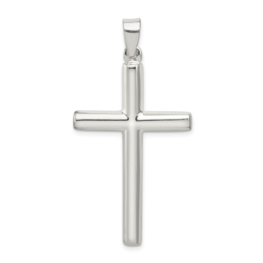Jewelryweb Sterling Silver Cross Pendant