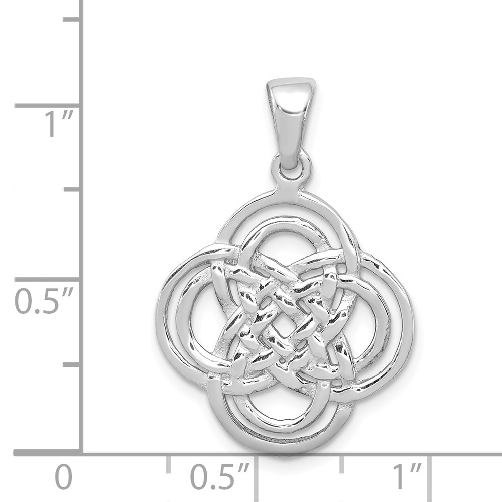 Jewelryweb Sterling Silver Polished Pendant