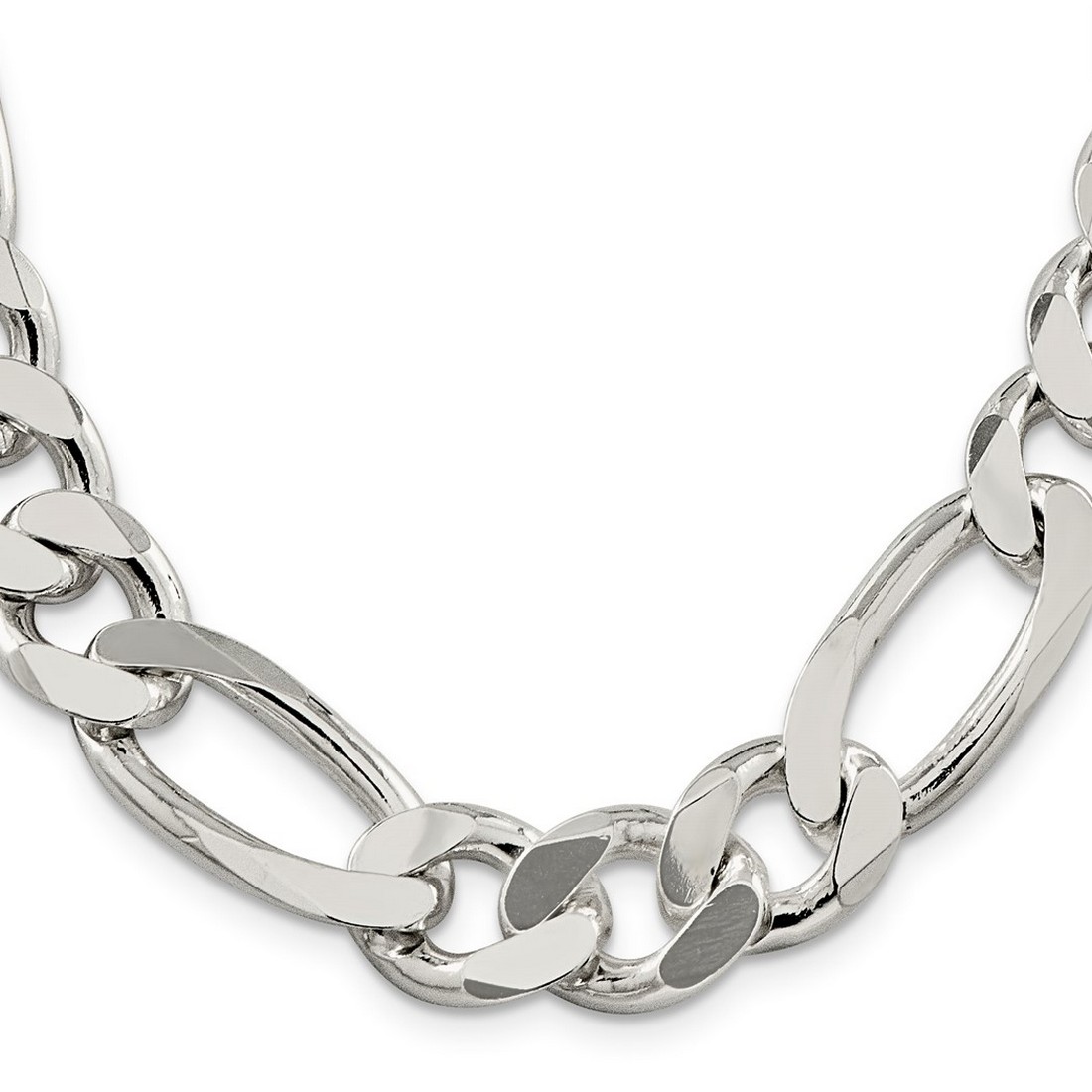 jewelryweb 15mm figaro