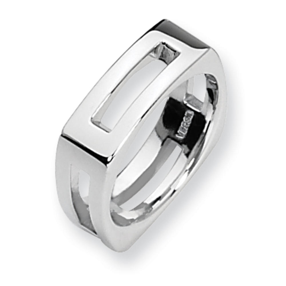 Jewelryweb Sterling Silver Mens Ring - Size 11