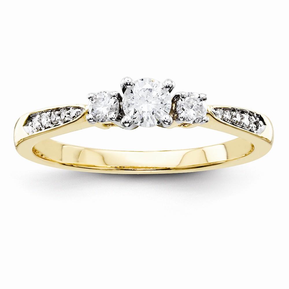 Jewelryweb 14k Diamond Engagement Ring