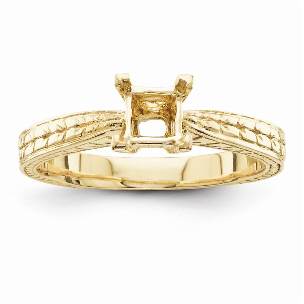 Jewelryweb 14k Diamond Solitaire Ring