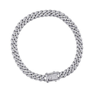 Silver zirconia bracelet Clearance