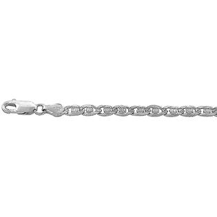 Sabrina Silver Sterling Silver Valentino Round Link Chain 4mm Diamond Cut Nickel Free Italy Sizes 7 30 Inch Sabrina Silver Sterling Silver Valentino Round Link Chain 4mm Diamond Cut Nickel Free Italy Sizes 7 30 Inch