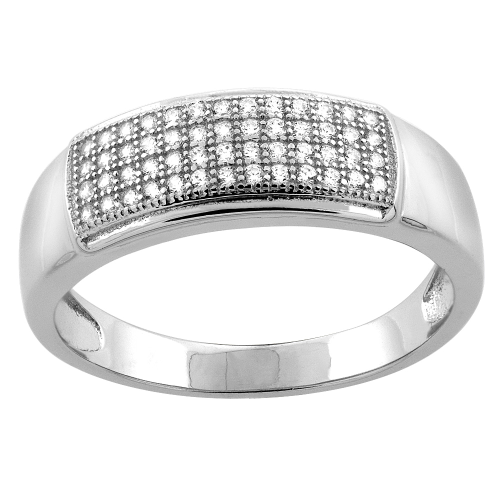 Sabrina Silver Sterling Silver Micro Pave Cubic Zirconia