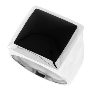 Sabrina Silver Large Square Sterling Silver Genuine Black Onyx Ring For Men 11 16 Inch 18 Mm Sabrina Silver Large Square Sterling Silver Genuine Black Onyx Ring For Men 11 16 Inch 18 Mm