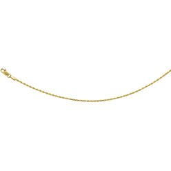 14k Yellow Gold 4mm Solid Rope Chain Necklace 20 Inch Sabrina Silver 14k Solid Yellow Gold Rope Chain Necklace Diamond Cut 1 5 4 Mm Nickel