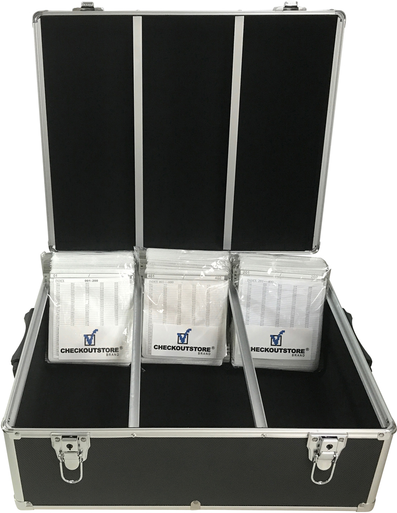Ab600blk Checkout Black Aluminum Cd Dvd Hanging Sleeves Checkout Black Aluminum Cd Dvd