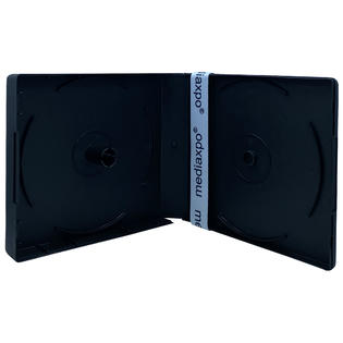 Generic Blkcasebox50 50 Black Cd Dvd Box Up To 16 Discs Generic Blkcasebox50 50 Black Cd Dvd Box Up To 16 Discs