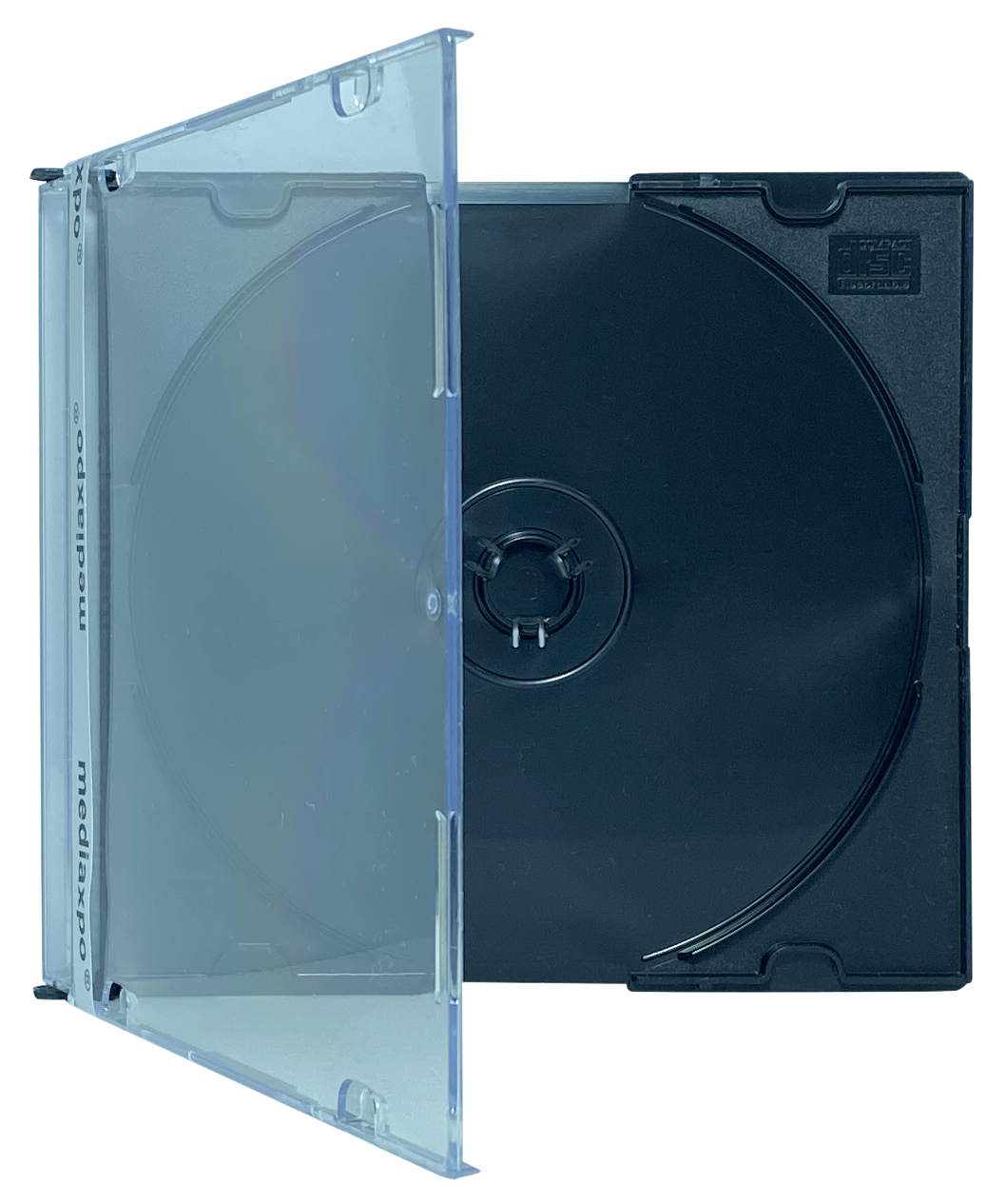 Generic 1,000 SLIM Black CD Jewel Cases