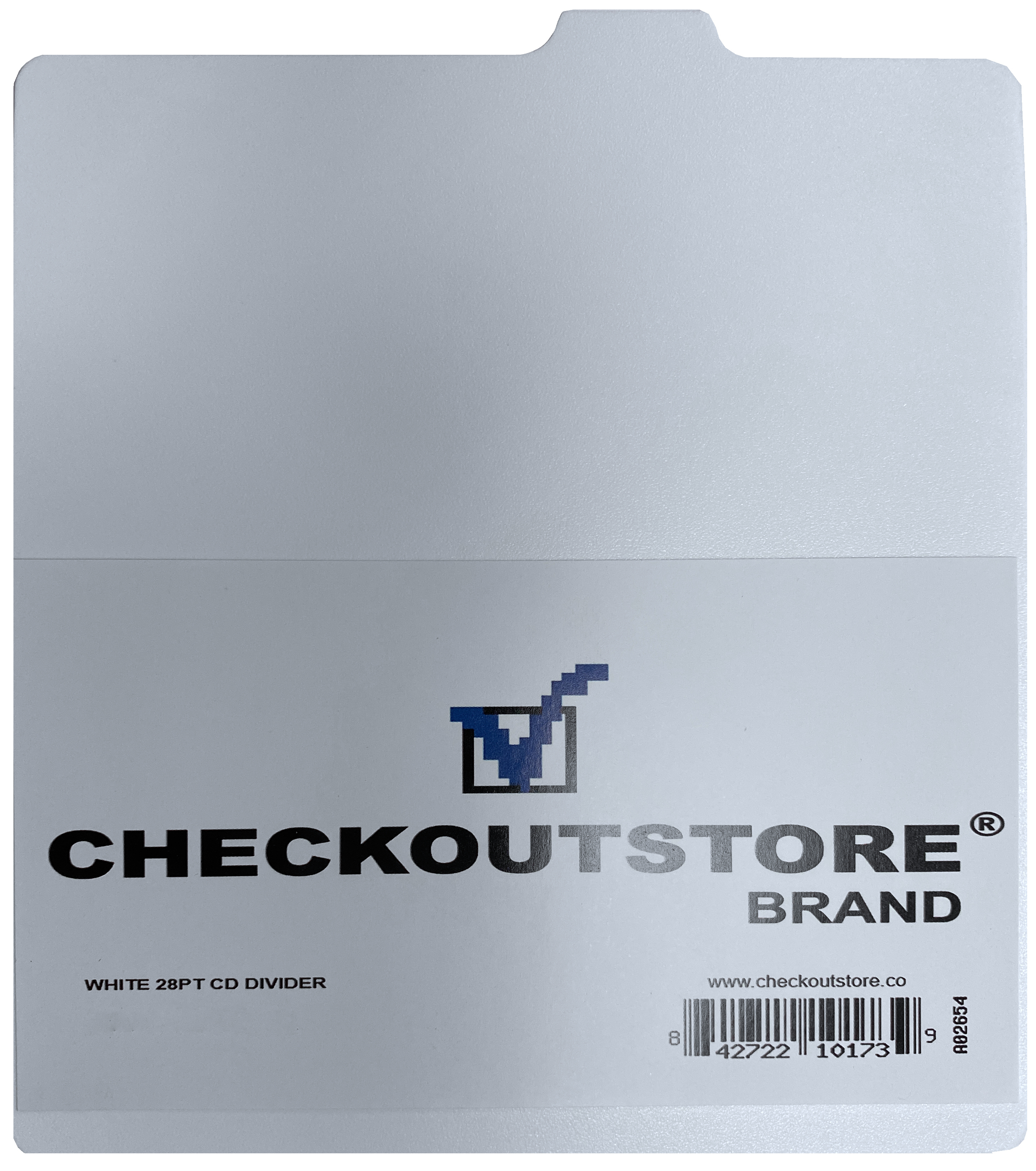 Cosdiv300 300 Checkoutstore White Reversible Plastic Cd Dvd Dividers Cosdiv300 300 Checkoutstore White Reversible Plastic Cd Dvd Dividers