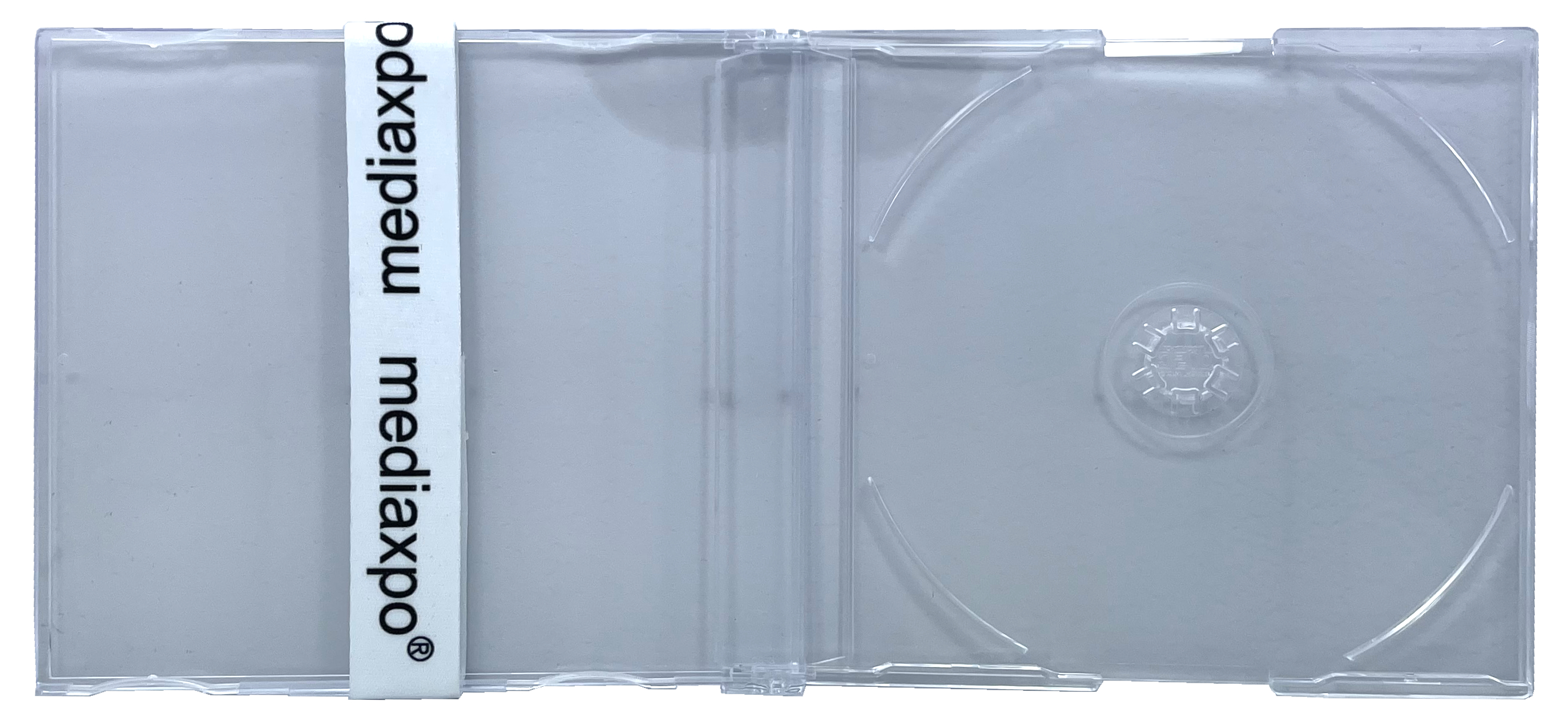 CheckOutStore 25 SLIM Import CD-5 Maxi SUPER Clear CD Jewel Cases J Card European 7.2mm