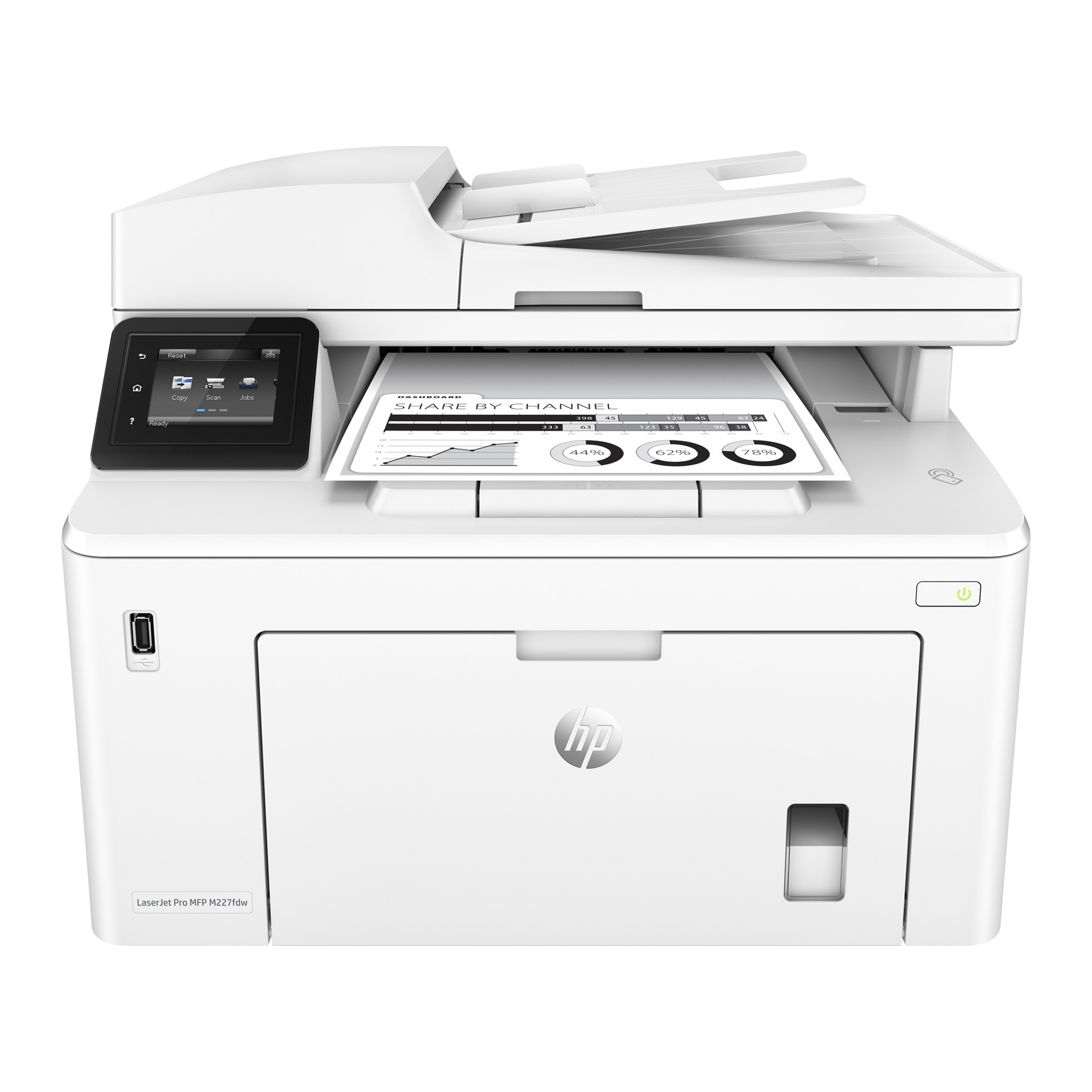 4909978 Refurbished Hp Laserjet Pro Mfp M227fdw Printer White Hp Refurbished Laserjet Pro Mfp M227fdw Printer White Certified
