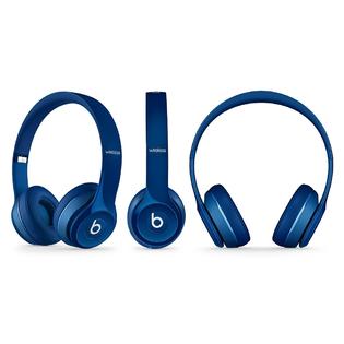 Beats By Dr Dre B0534 Refurbished Beats By Dre Solo 2 Wireless Headphones Blue Certified Refurbished