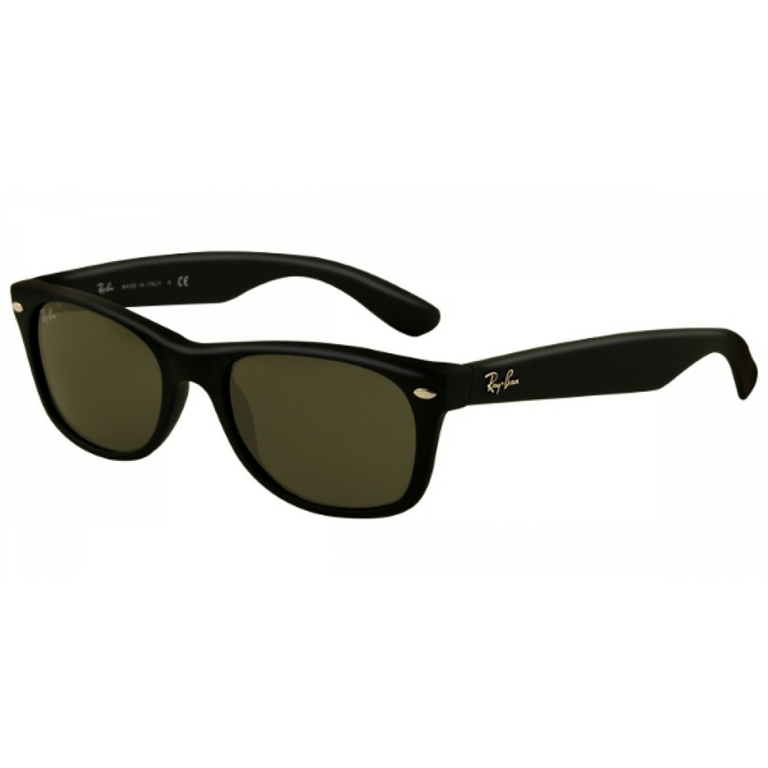 Ray-Ban Men's Anti-reflective New Wayfarer RB2132-622-52 Black Oval Sunglasses