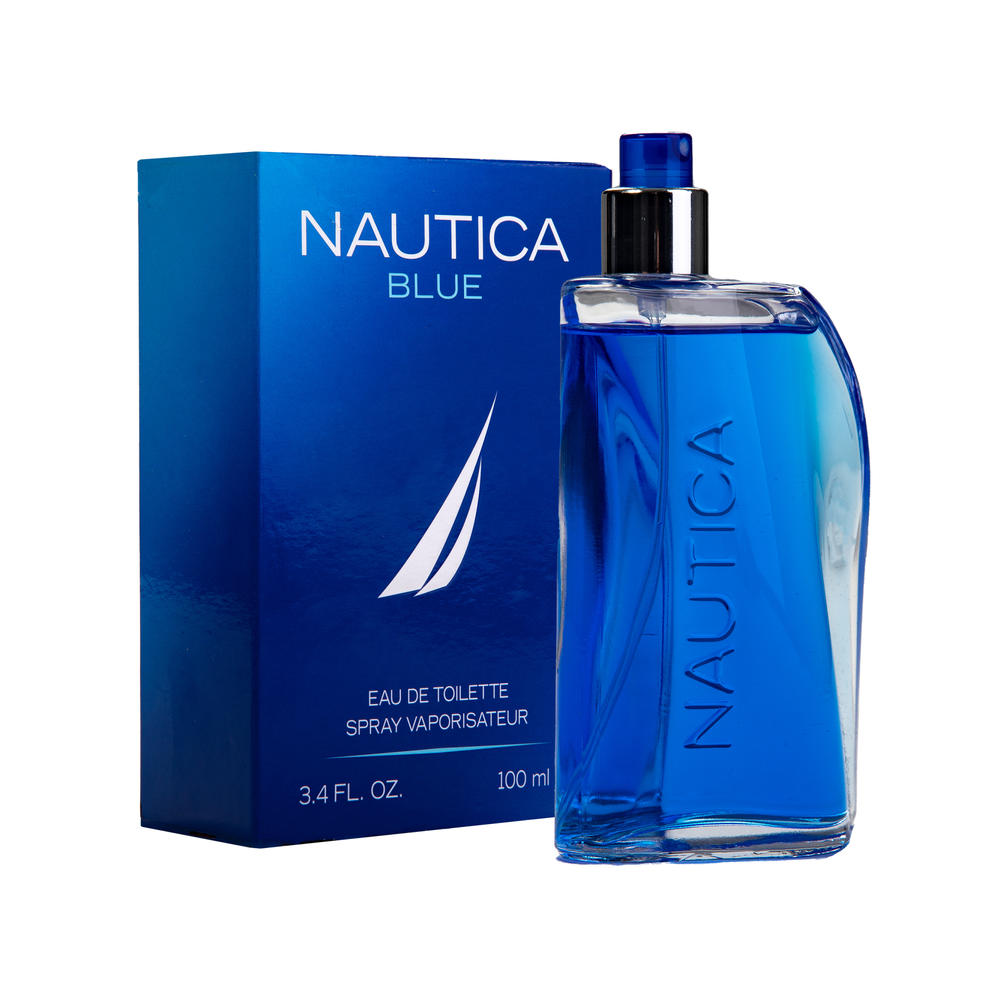 Nautica Blue Men's Eau De Toilette Spray 3.4 oz
