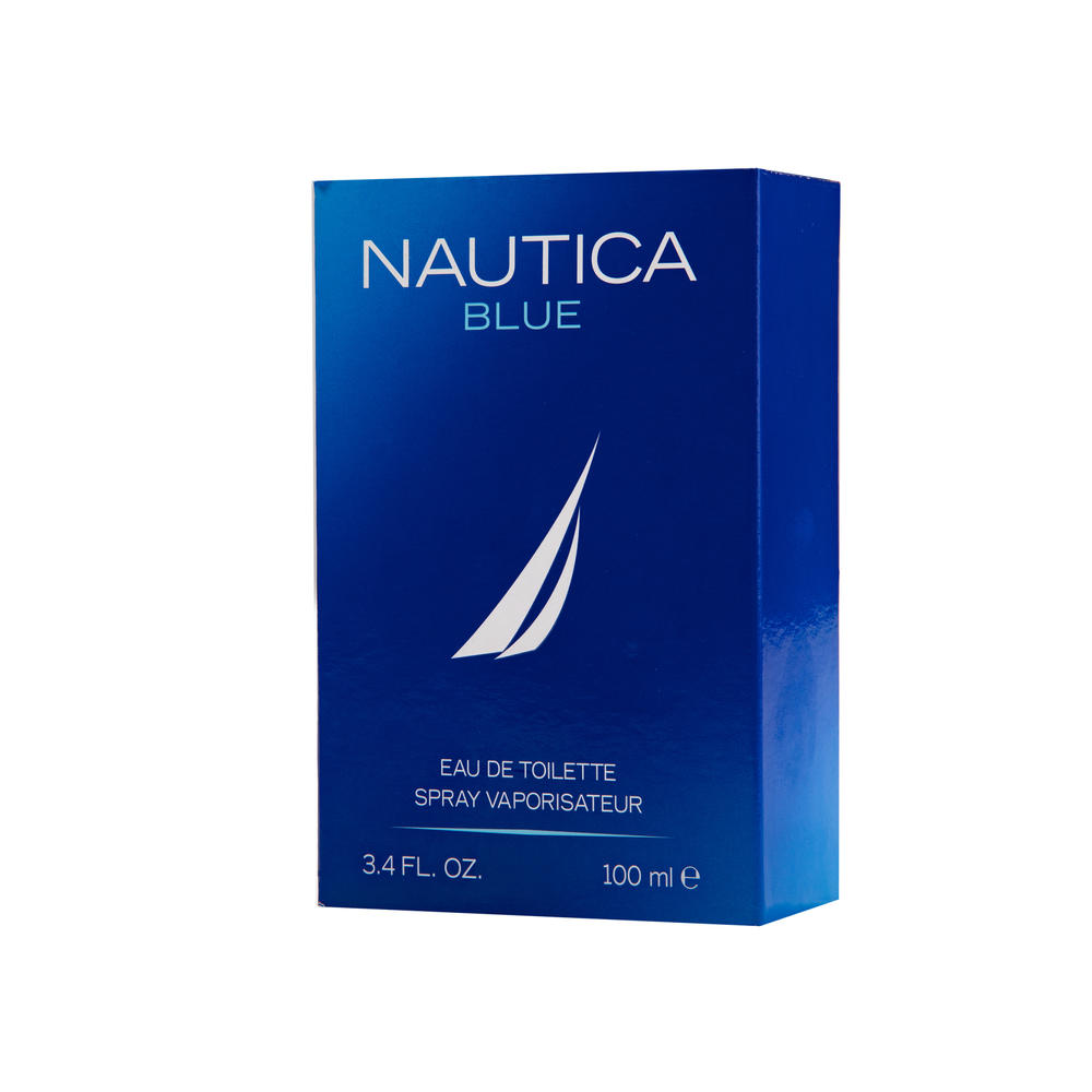 Nautica Blue Men's Eau De Toilette Spray 3.4 oz