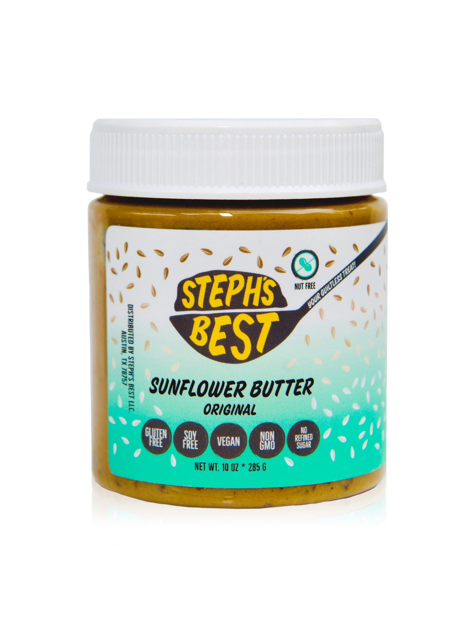 Steph's Best Steph’s Best Vegan Sunflower Seed Butter - Gluten-Free, Nut-Free, Soy-Free Spread