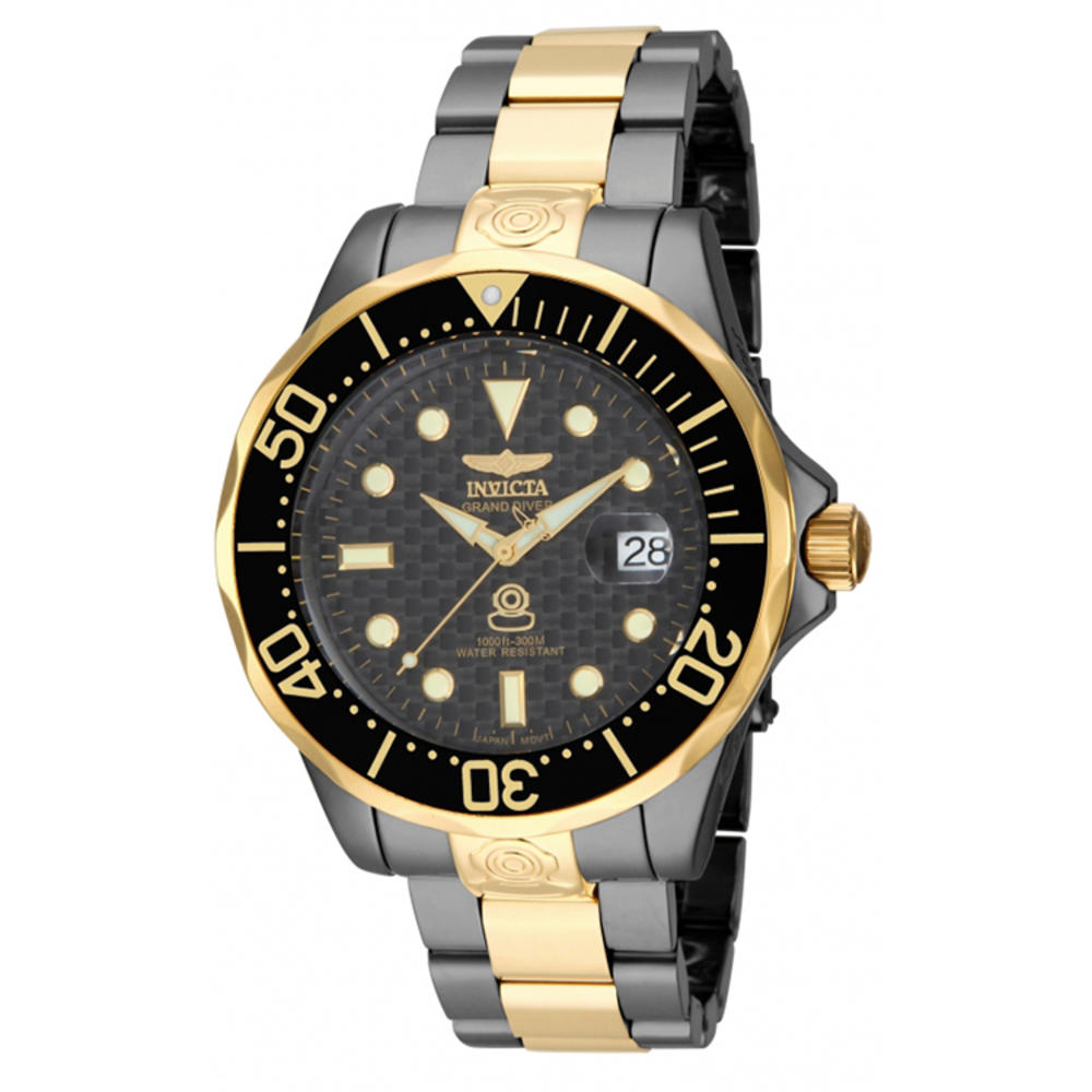 Invicta Men's Pro Diver 300m Automatic Two Tone Stainless Steel Watch 15846