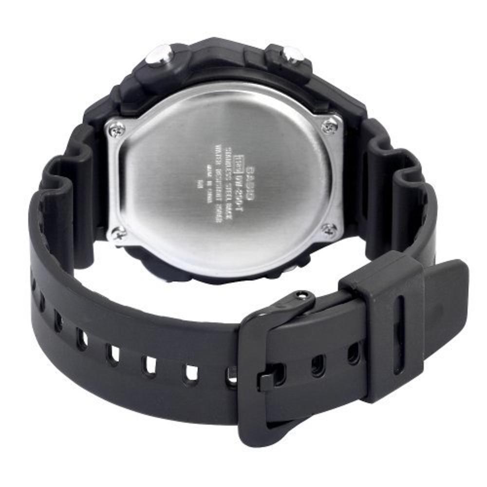 Casio Sport Men's 100m Black Tone Stainless Steel Resin Digital Watch DW290-1V