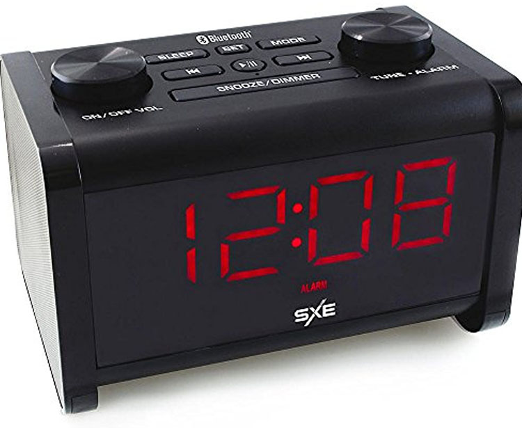 Westclox Sxe Bluetooth Clock Radio Led, Westclox Digital Alarm Clock