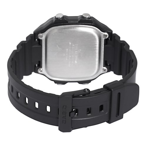 Casio Men's AE1200WH-1A Black Analog Digital Multi-Function Watch
