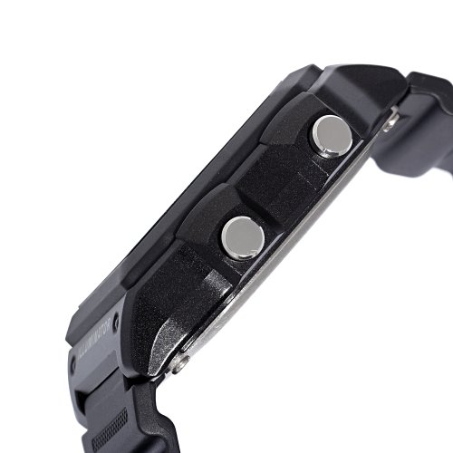 Casio Men's AE1200WH-1A Black Analog Digital Multi-Function Watch