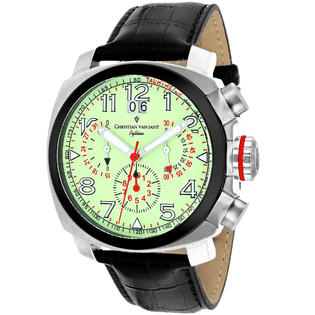 Christian Van Sant Men Grand Python Chrono Stainless Steel