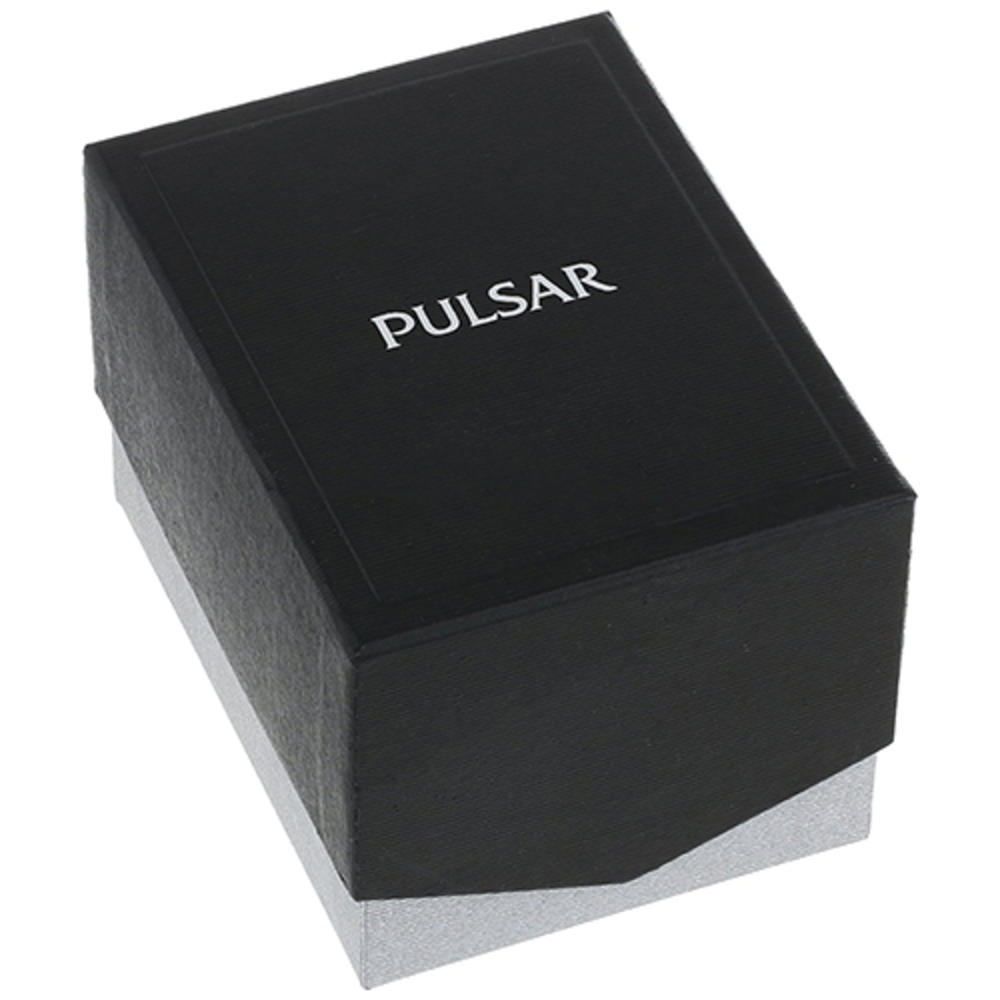 Pulsar Men's Digital 100m Black Stainless Steel/Polyurethane Watch PQ2011