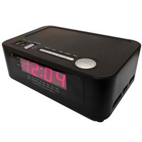 Sonnet 0.9" LED Display Bluetooth Alarm Clock AM/FM Radio R-1212