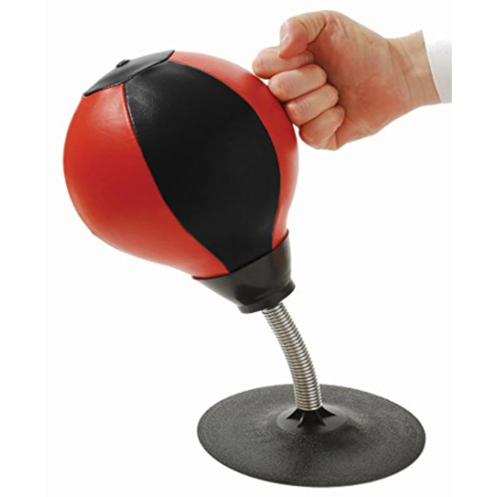 Tech Tools Stress Buster Desktop Punching Ball (Black/Red) PI-8112BLK/RD