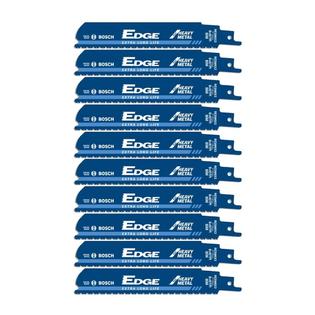 Bosch Resm6x2 10 Pack 6 Inch 8 10 Tpi Edge Recip Saw Blade For