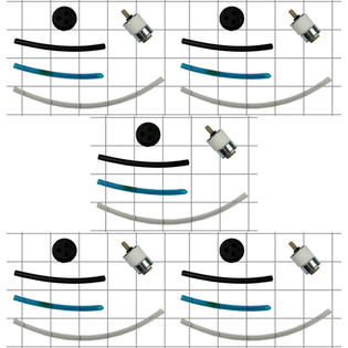 Poulan Pro 574859401 Poulan PPBP30 Blower 5 Pack Fuel Line ...