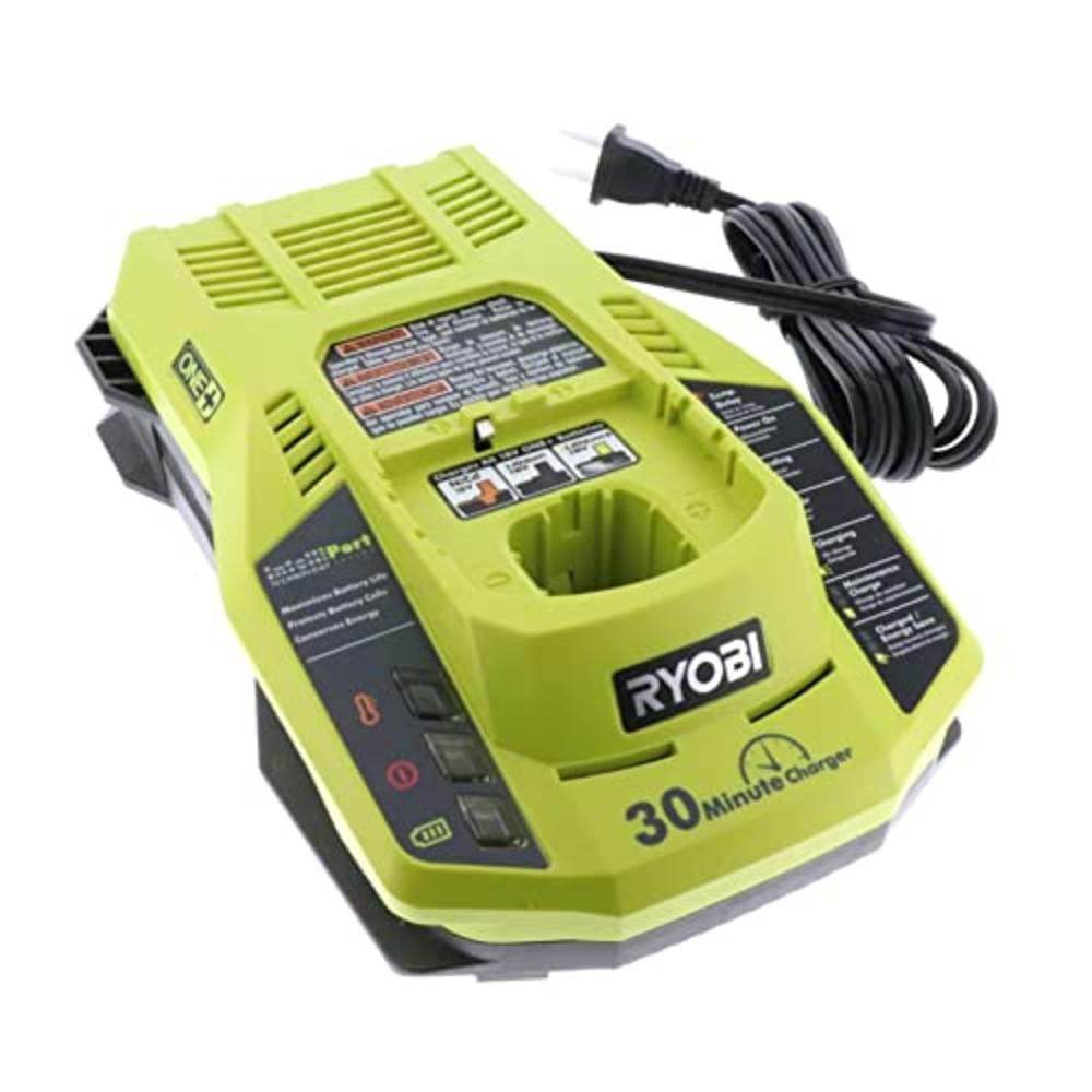 Ryobi 18 Volt P117 Dual-chemistry Battery Charger # 140173019