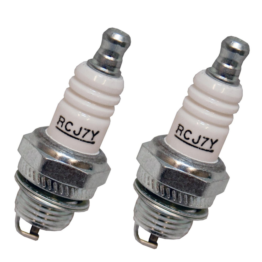 Champion 2 Pack of Genuine OEM Spark Plugs # RCJ7Y-2PK