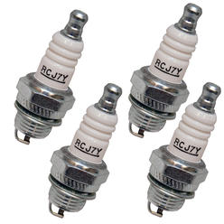 Champion 4 Pack of Genuine OEM Spark Plugs # RCJ7Y-4PK