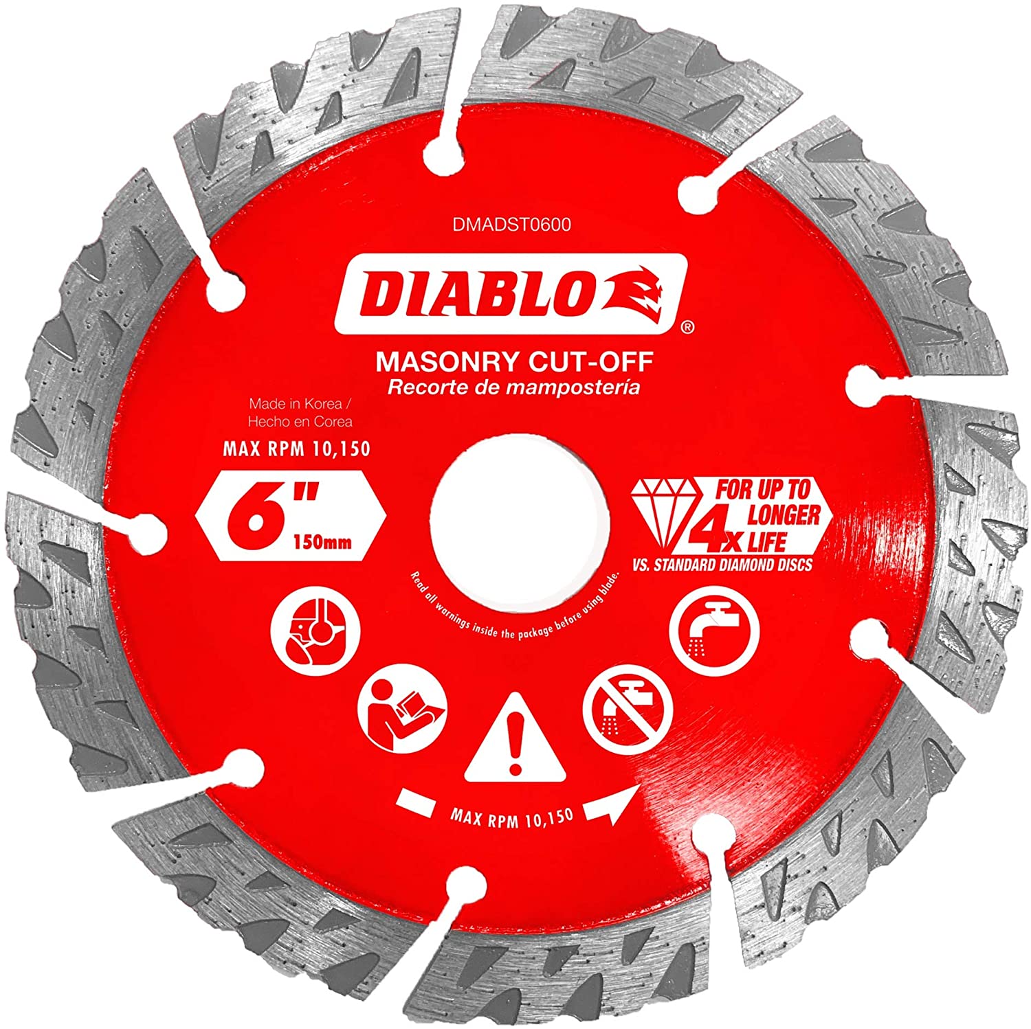Diablo Genuine OEM Replacement Cut-Off Disc # DMADST0600