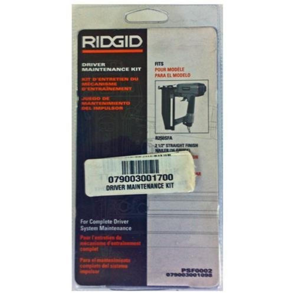 27007 Ridgid Ridgid R250SFA Straight Finish Nailers Driver Maintenance Kit ...