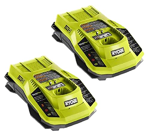Ryobi 18 Volt P117 Dual-chemistry Lithium Ion Charger (2 Pack) # 140173004-2PK