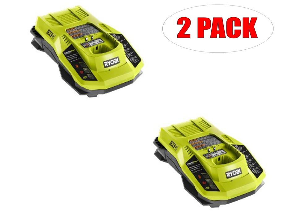 Ryobi 18 Volt P117 Dual-chemistry Lithium Ion Charger (2 Pack) # 140173004-2PK