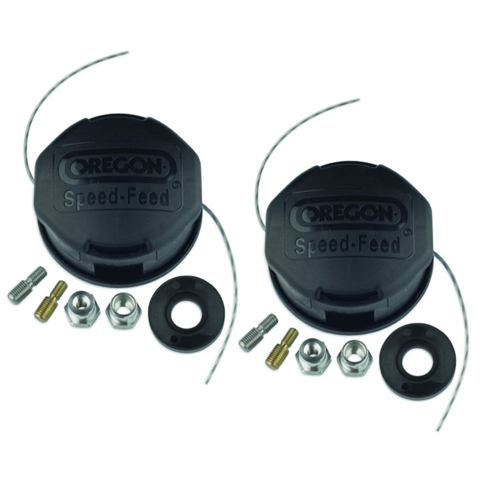 Oregon 55-294 (2 Pack) Speed Feed 3-3/ 4" String Trimmer Head Left Hand Spool