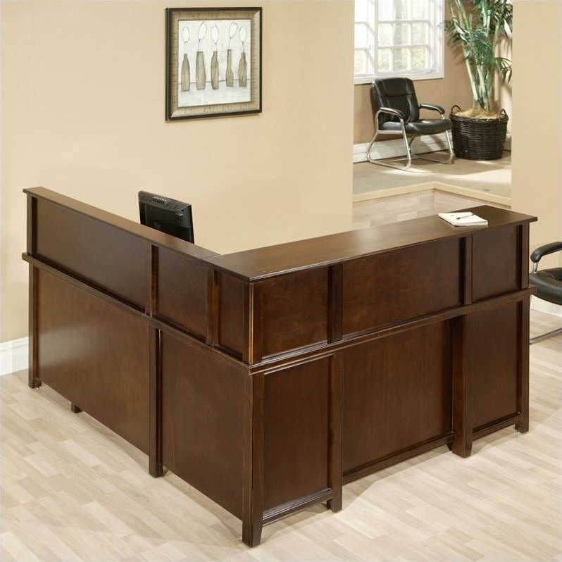 Martin Furniture Tribeca Loft Cherry Rhf L Shaped Executive Desk