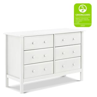Davinci Jayden 6 Drawer Double Dresser In White