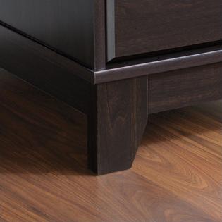 Sauder Camarin Computer Desk In Jamocha Wood