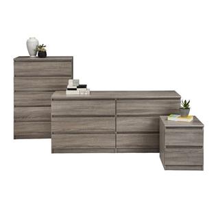 Tvilum Scottsdale 6 Drawer Double Dresser in Truffle