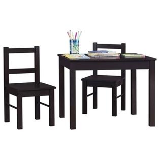 Ameriwood Home Altra 3 Piece Wood Kids Table And Chair Set